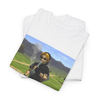 Edgy Dark Link Bong Hit Tee