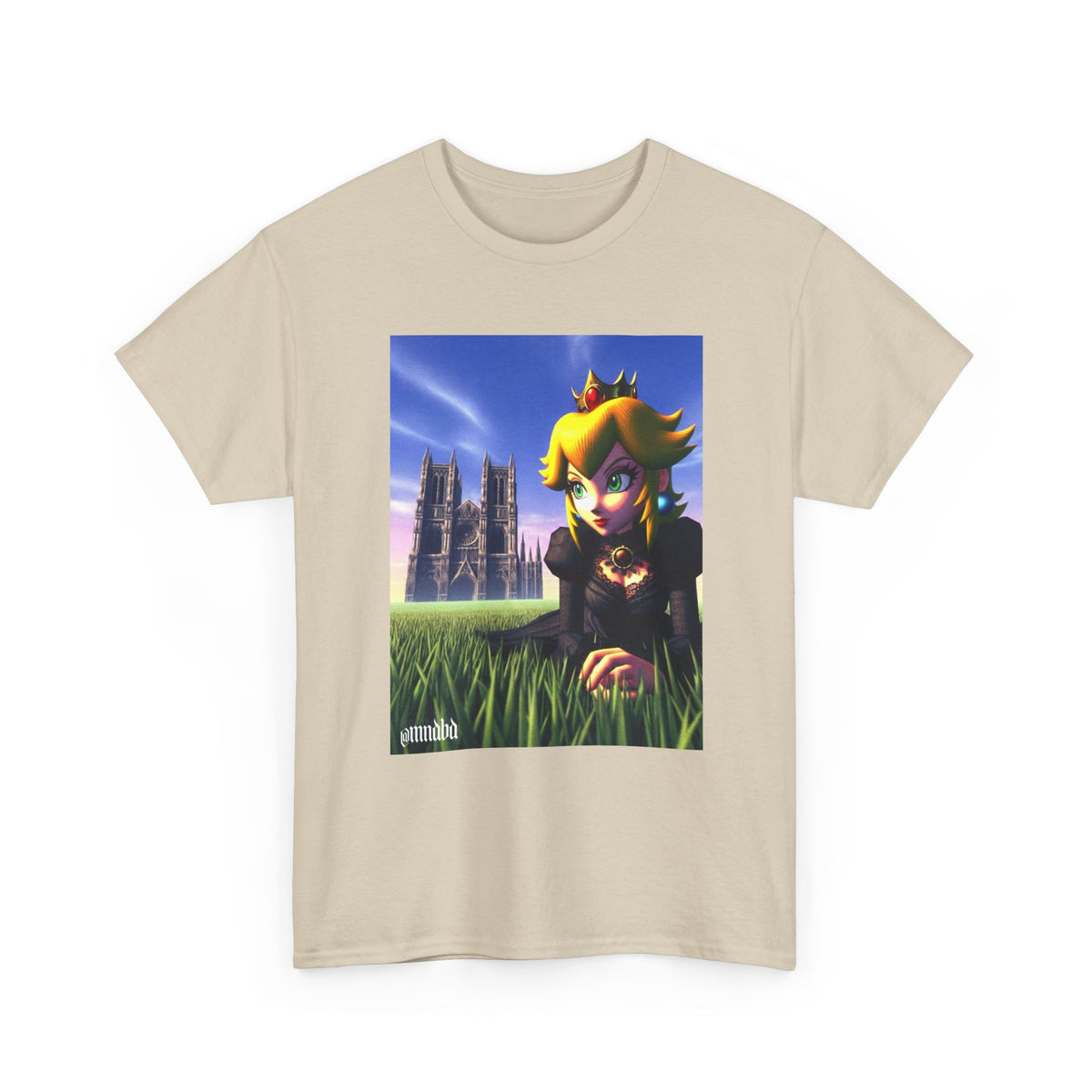 Gothic Princess Peach In Grassy Meadow