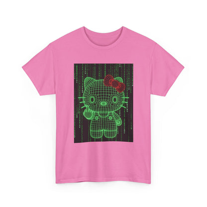 Cyber Hello Kitty Flips The Bird Tee