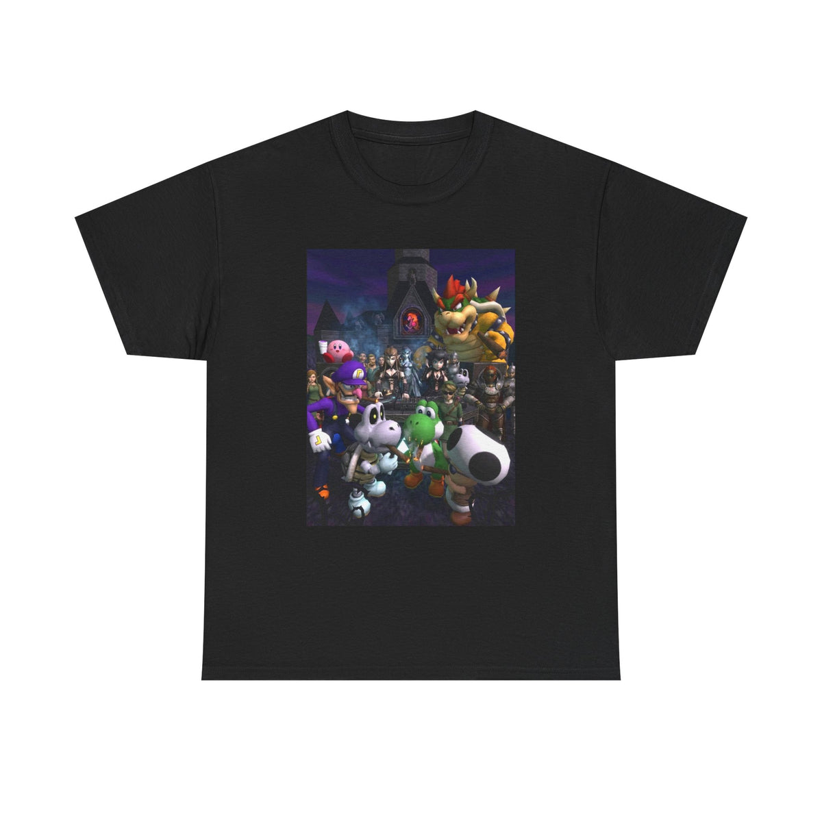 Waluigi And Friends Gathering At The Castle