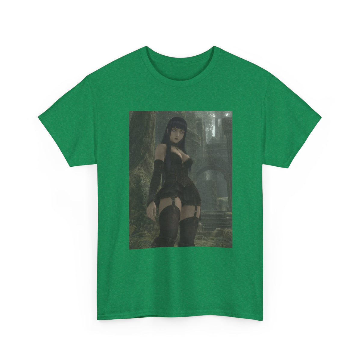 Gothic Byakugan Maiden In Ancient Ruins Tee