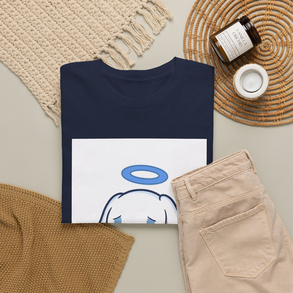 Melancholy Cinnamoroll Angel Bunny Tee
