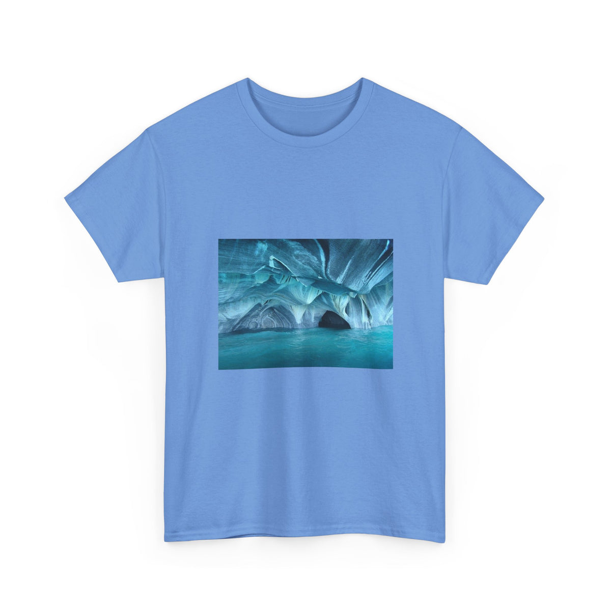 Neon Leaf Echo Graphic Tee