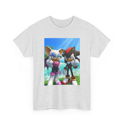 Rouge And Shadow Flipping The Bird Tee (Design 3)