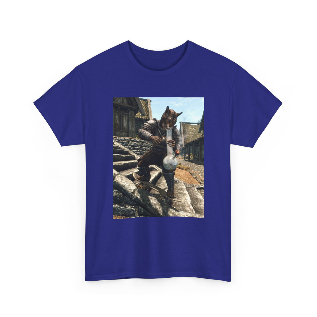 Neon Haze Horizon Graphic Tee