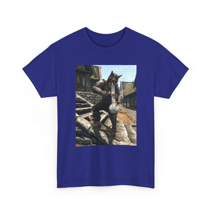 Neon Haze Horizon Graphic Tee