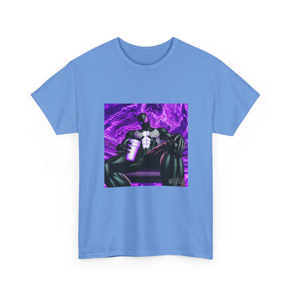 Symbiote Spider-Man Chilling with Lean Tee