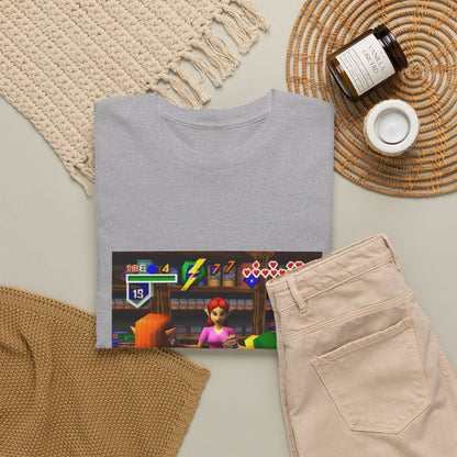 Link Buying Backwoods In Hyrule Shop Tee