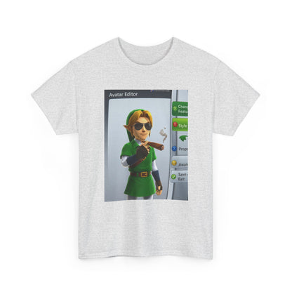 Hylian Hero Smoking A Stogie Tee