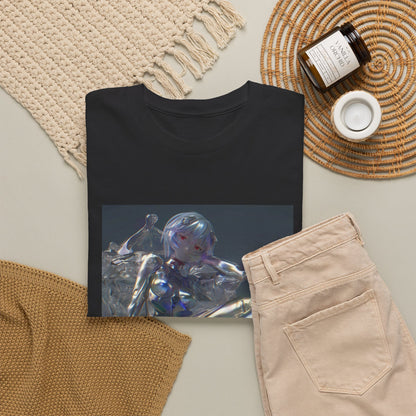 Liquid Chrome Flowing Tee