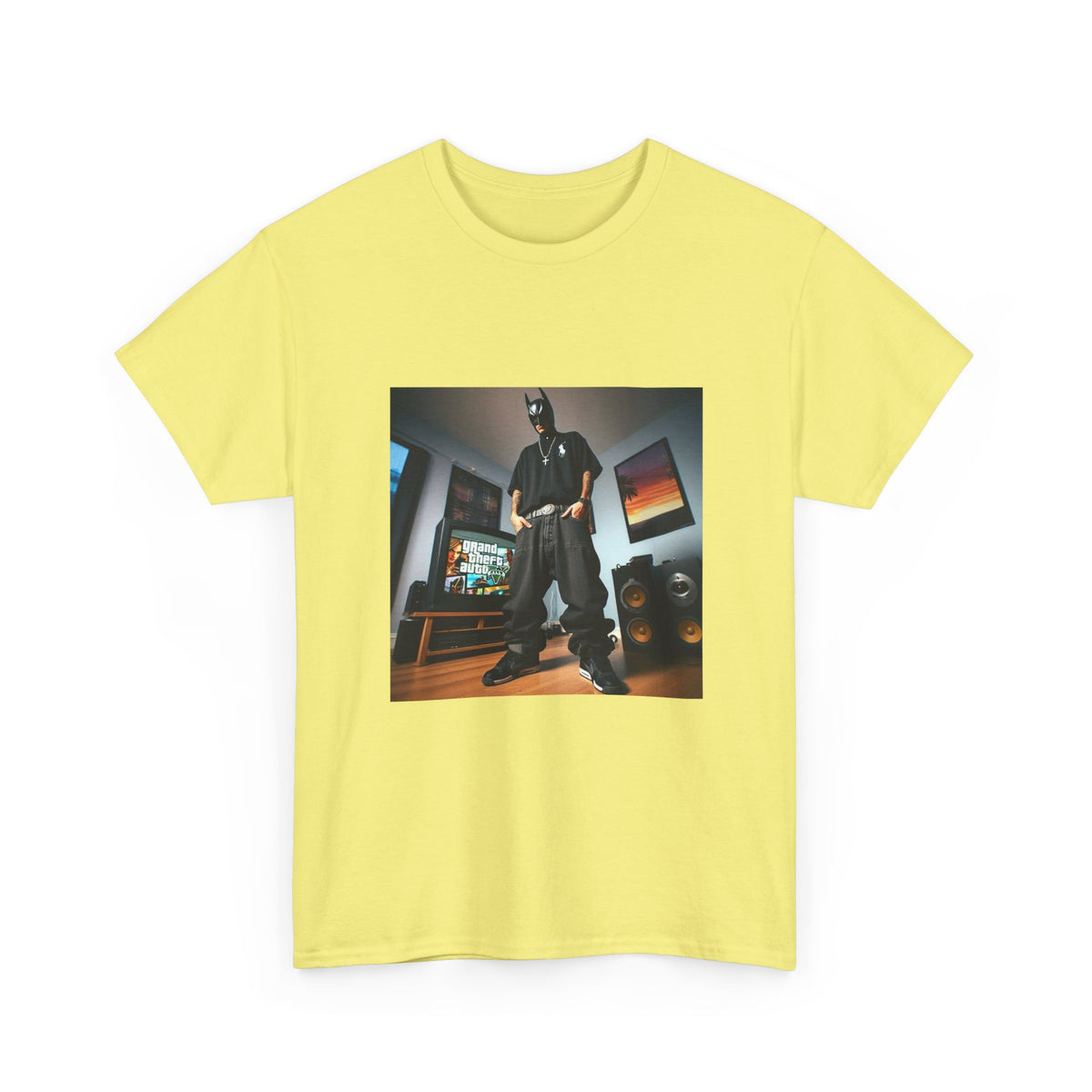 Gamer Batman Chilling In His Room
