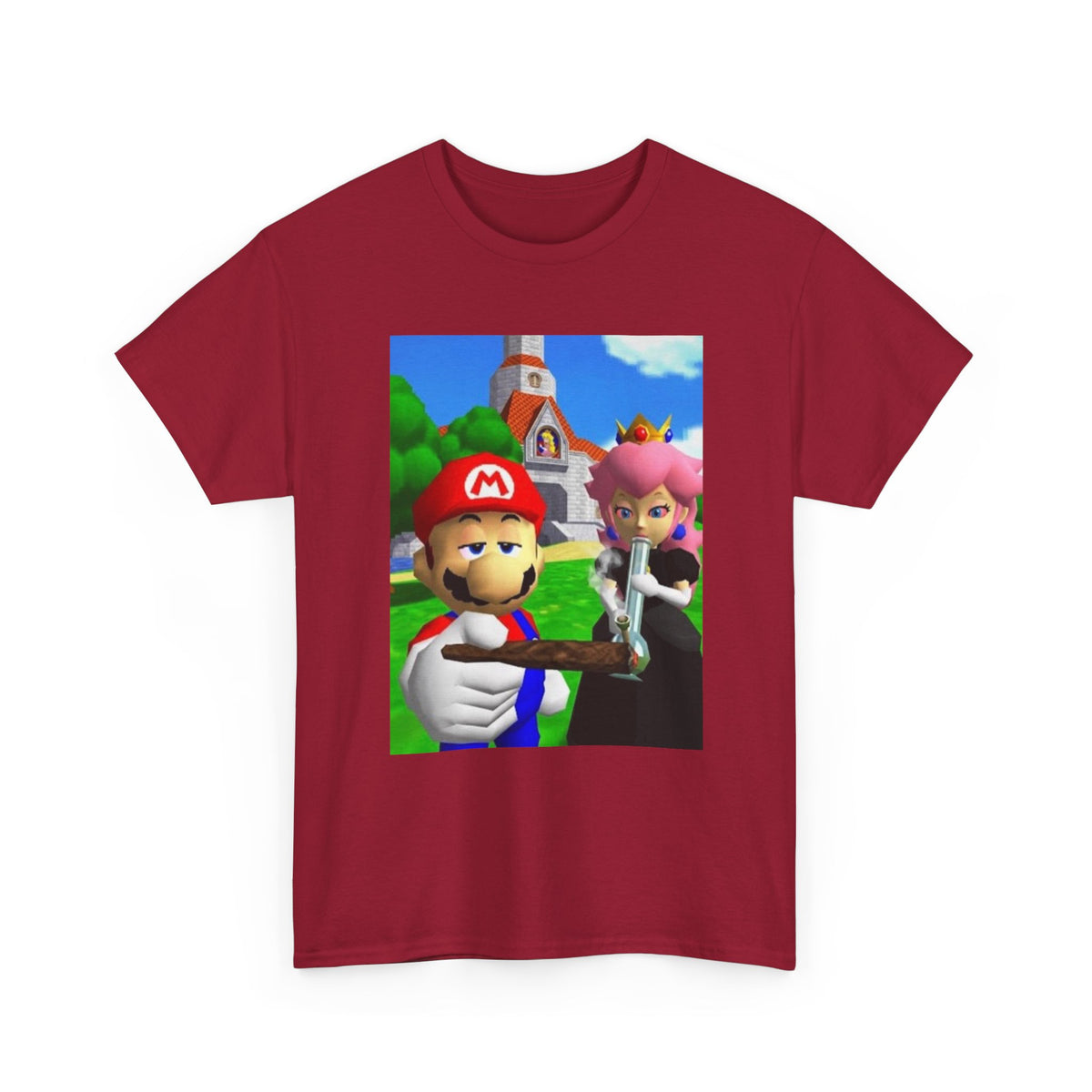 Mario & Peach Getting High At The Castle