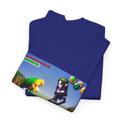 Link Proposing To Goth Girl Tee