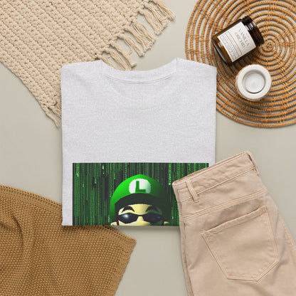 Matrix Luigi Smoking In The Glitch