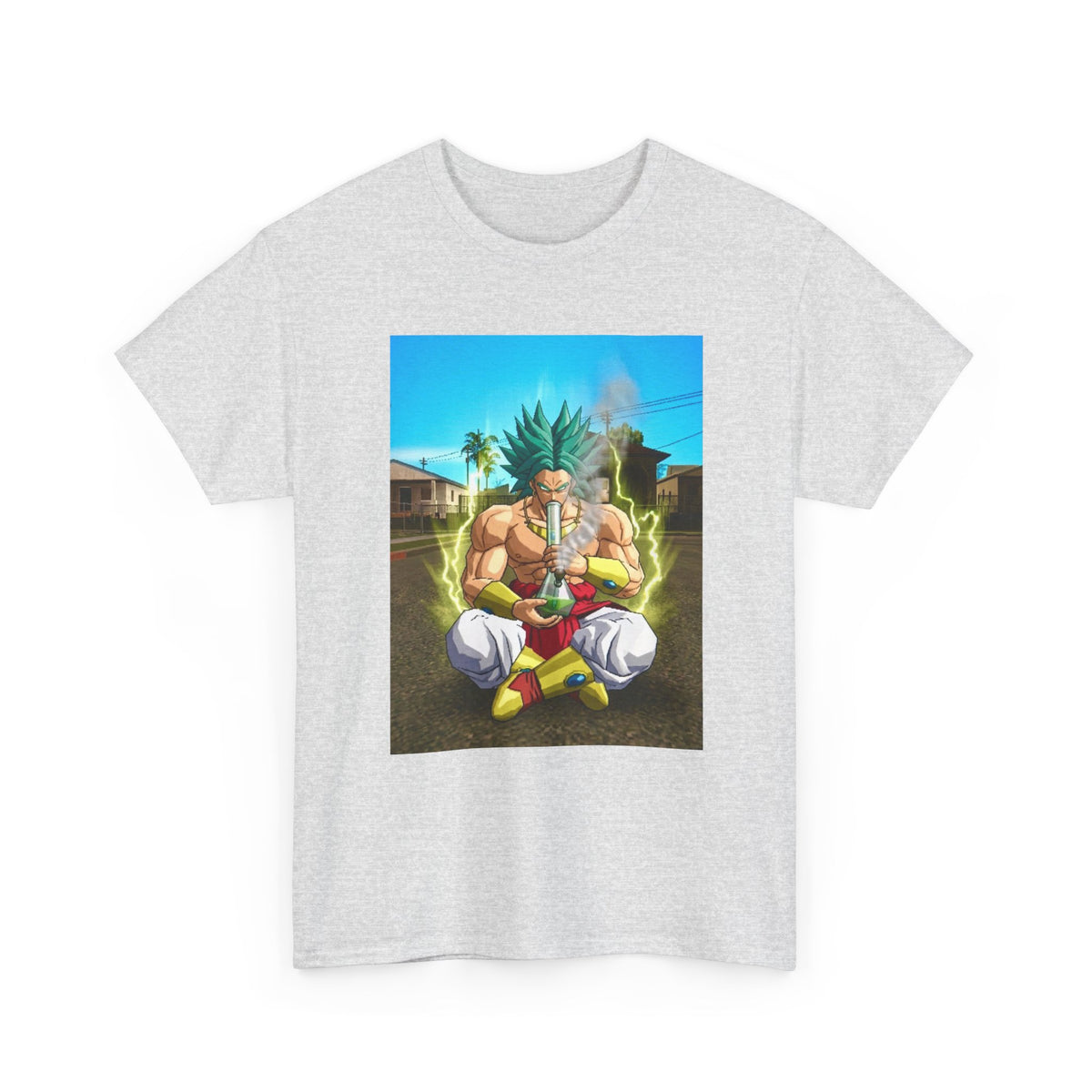 Legendary Saiyan Taking A Bong Rip Tee