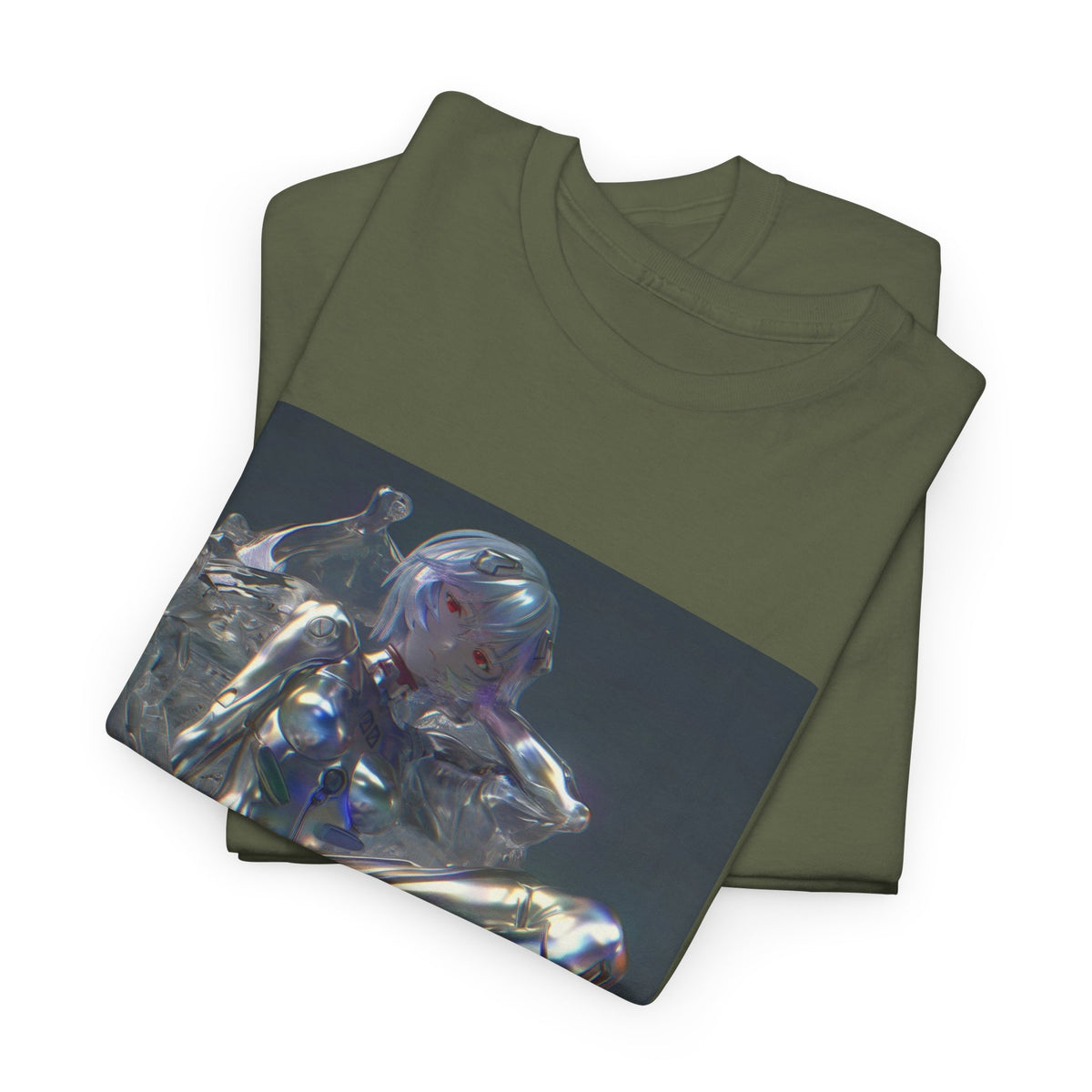 Liquid Chrome Flowing Tee