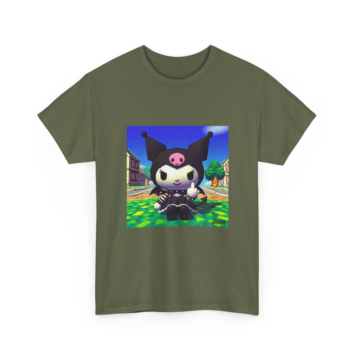 Kuromi Flipping The Bird Tee