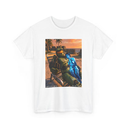 Master Chief And Cortana Chillin' On The Beach