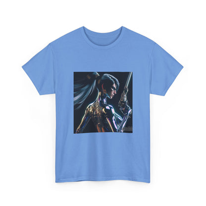 Chrome Huntress With Illuminated Weapon Tee