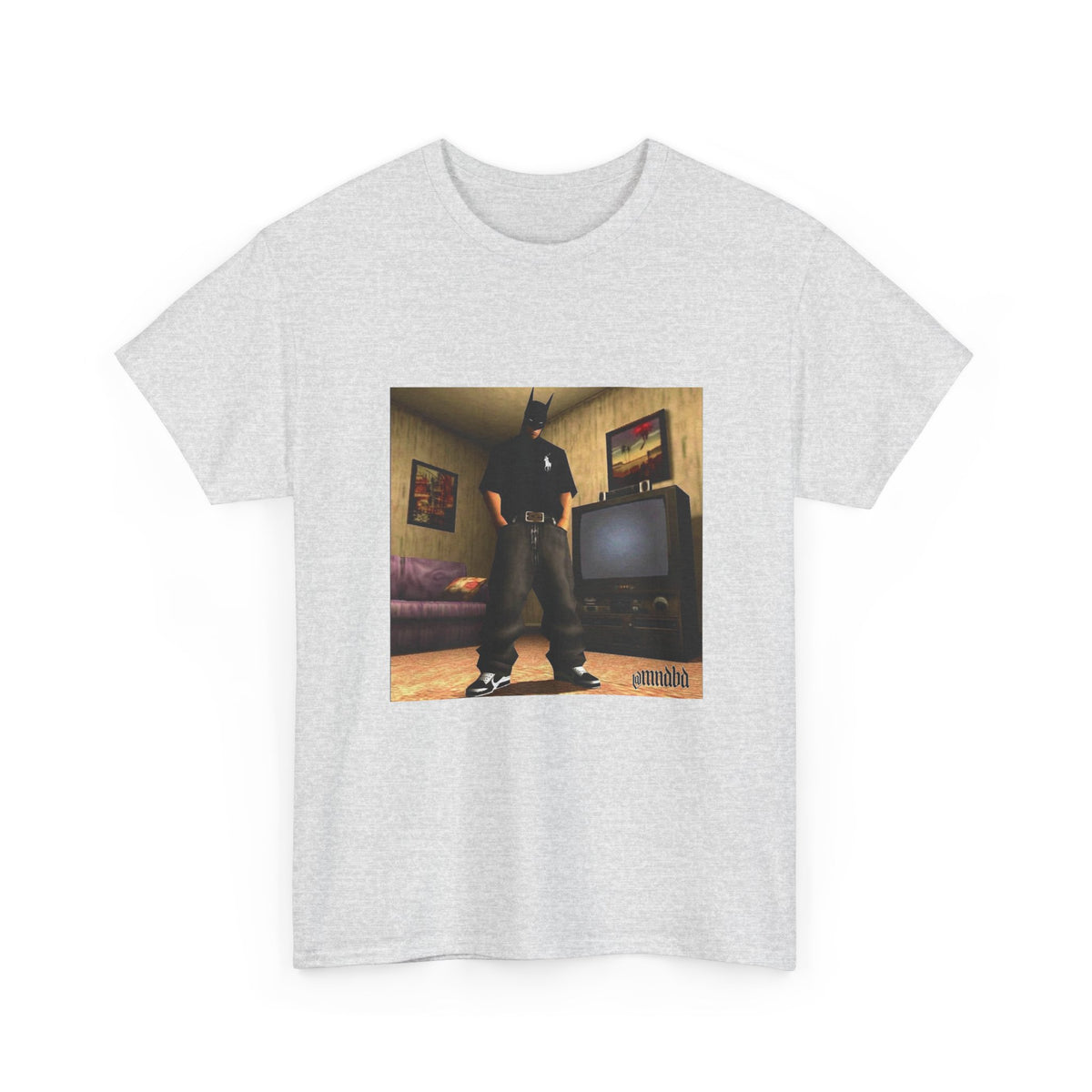 Gamer Batman In Polo Tee Posing