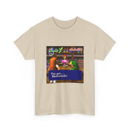 Link Buying Backwoods In Hyrule Shop Tee