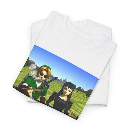 Link And Dark Zelda Smoking Blunts (Design 1)