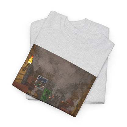 Minecraft Characters Hotboxing The House