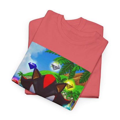 Shadow The Hedgehog Flipping The Bird Tee