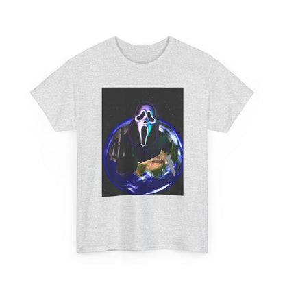 Ghostface Flipping Off The Earth Tee