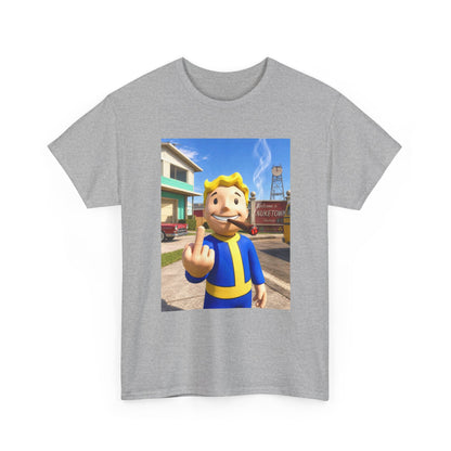 Vault Boy Smoking Blunt In Nuketown