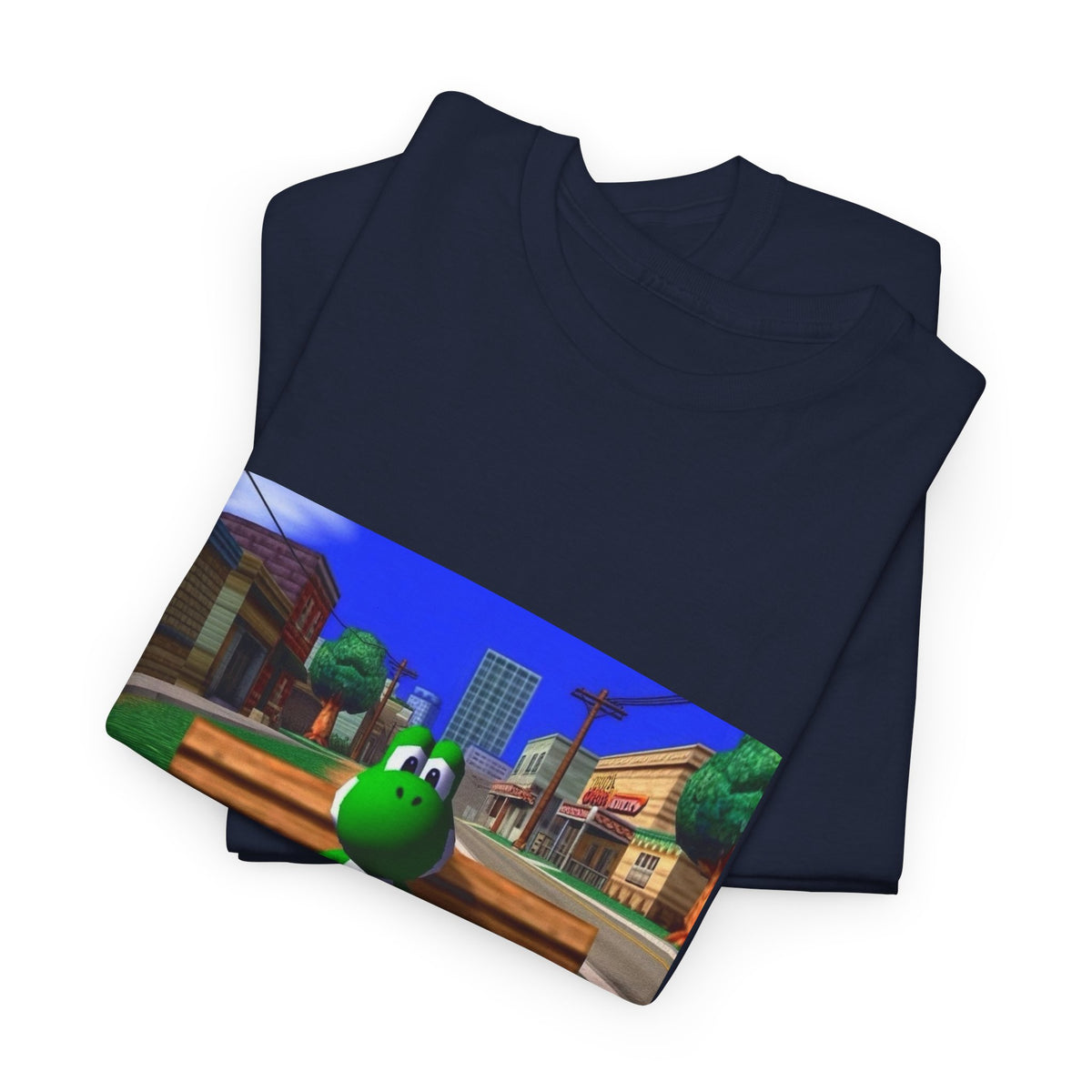 Yoshi Chillin' On The Bench Streetwear Tee