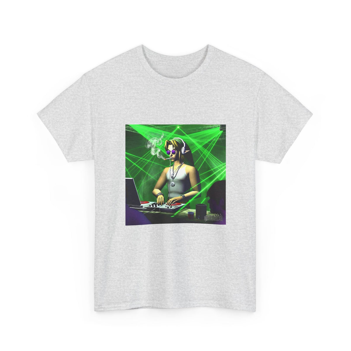 DJ Link Smoking At The Rave Tee