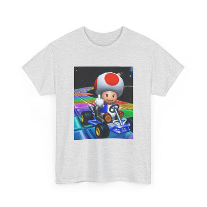 Toad Flipping The Bird On Rainbow Road