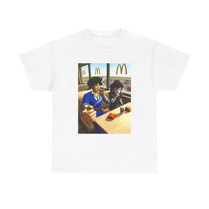 Spike Spiegel And Bowser Jr. Smoking Tee