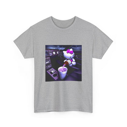 Hello Kitty Pours Lean In Car Tee