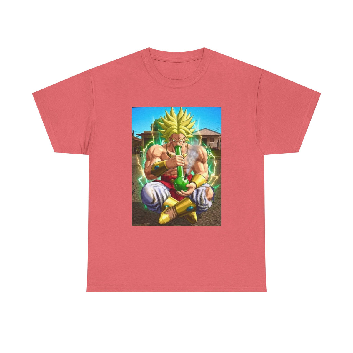Super Saiyan Broly Taking A Bong Rip Tee