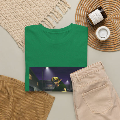 Skater Link Smoking In The Alley Tee