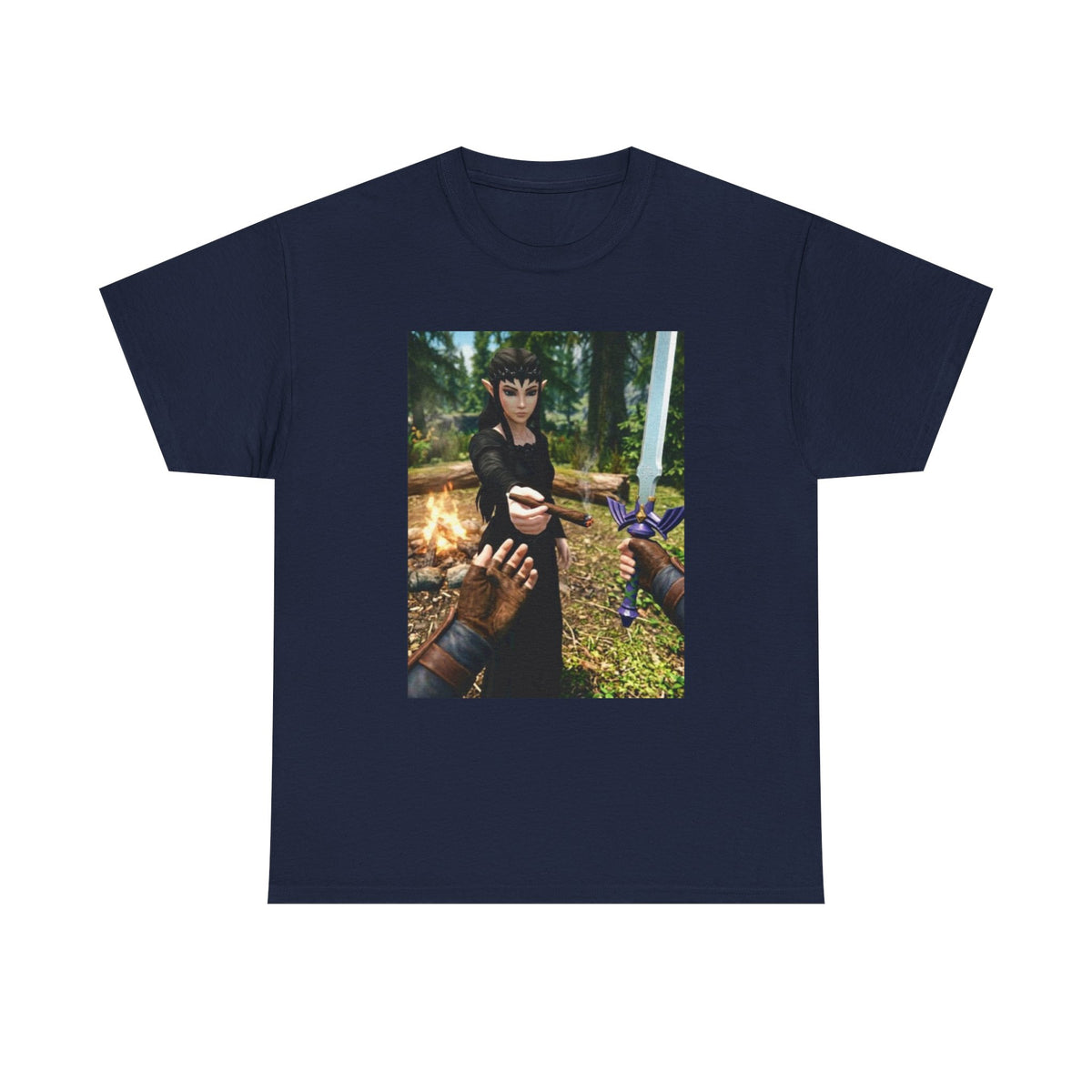 Dark Elf Princess Shares A Blunt Tee