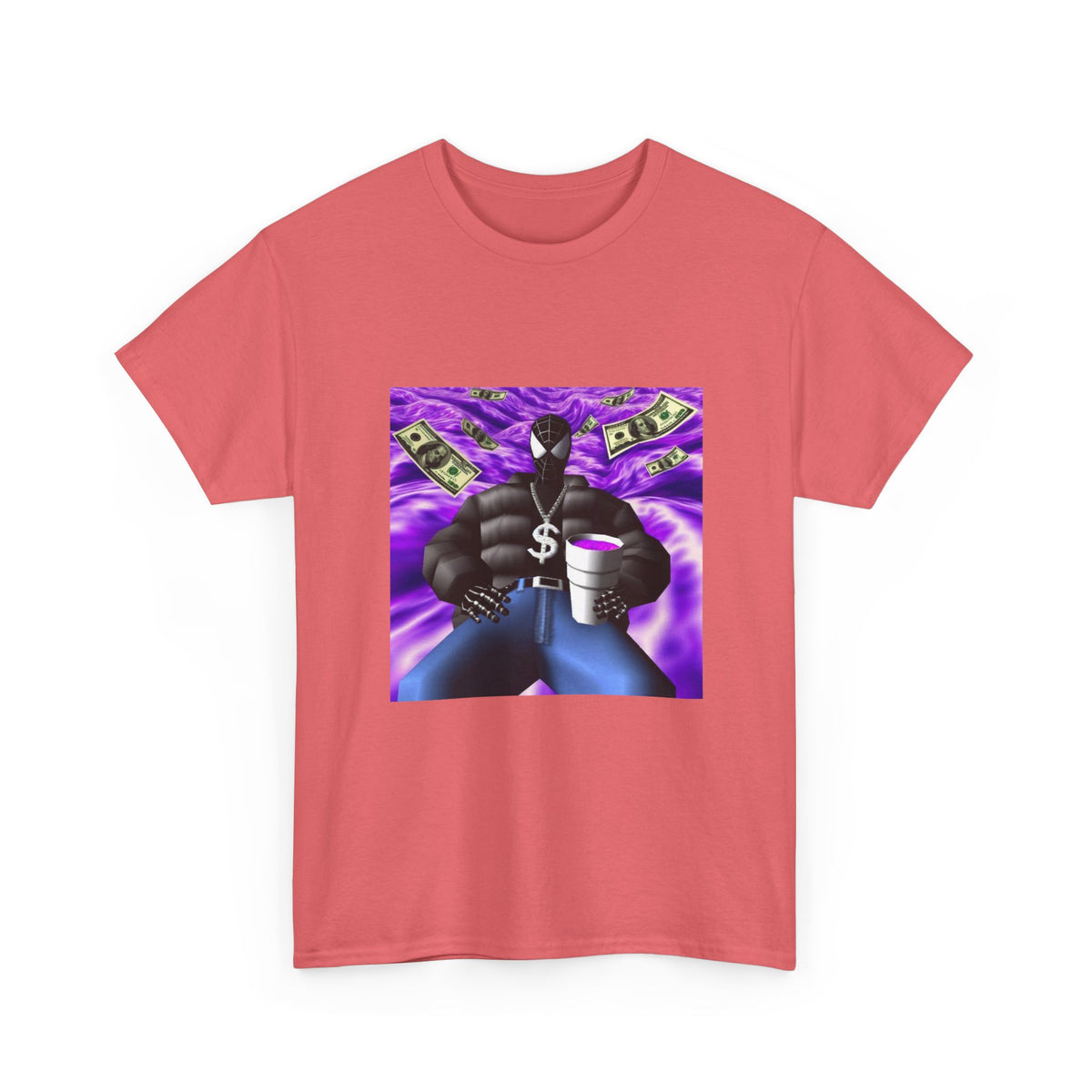 Spider-Man Chillin' With Lean And Money
