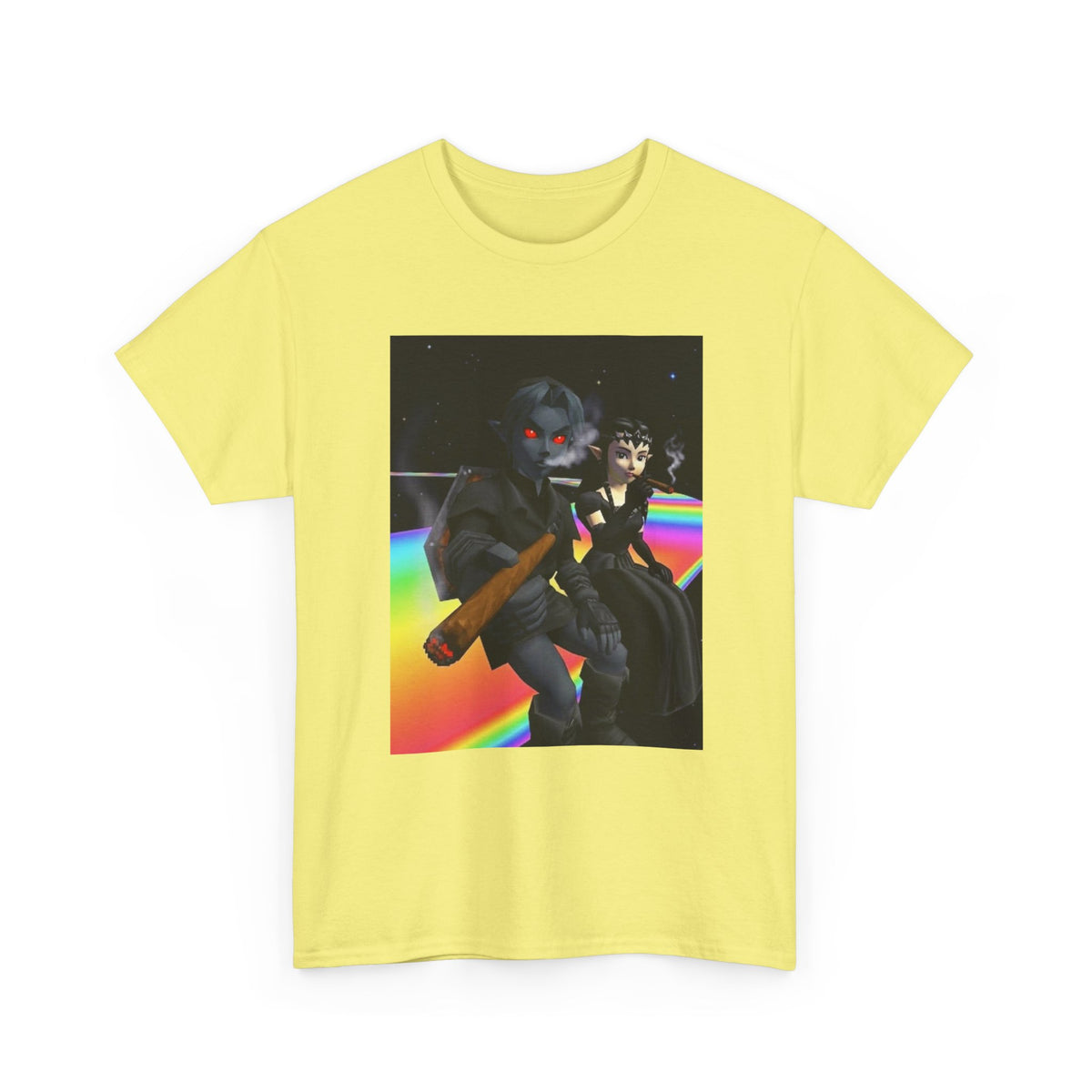 Dark Link And Princess Zelda Blazing Tee