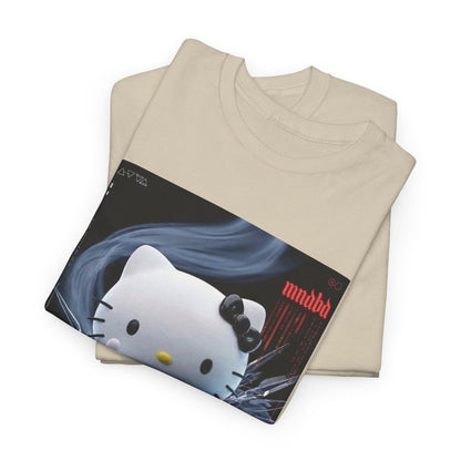 Edgy Hello Kitty Giving Middle Finger Tee