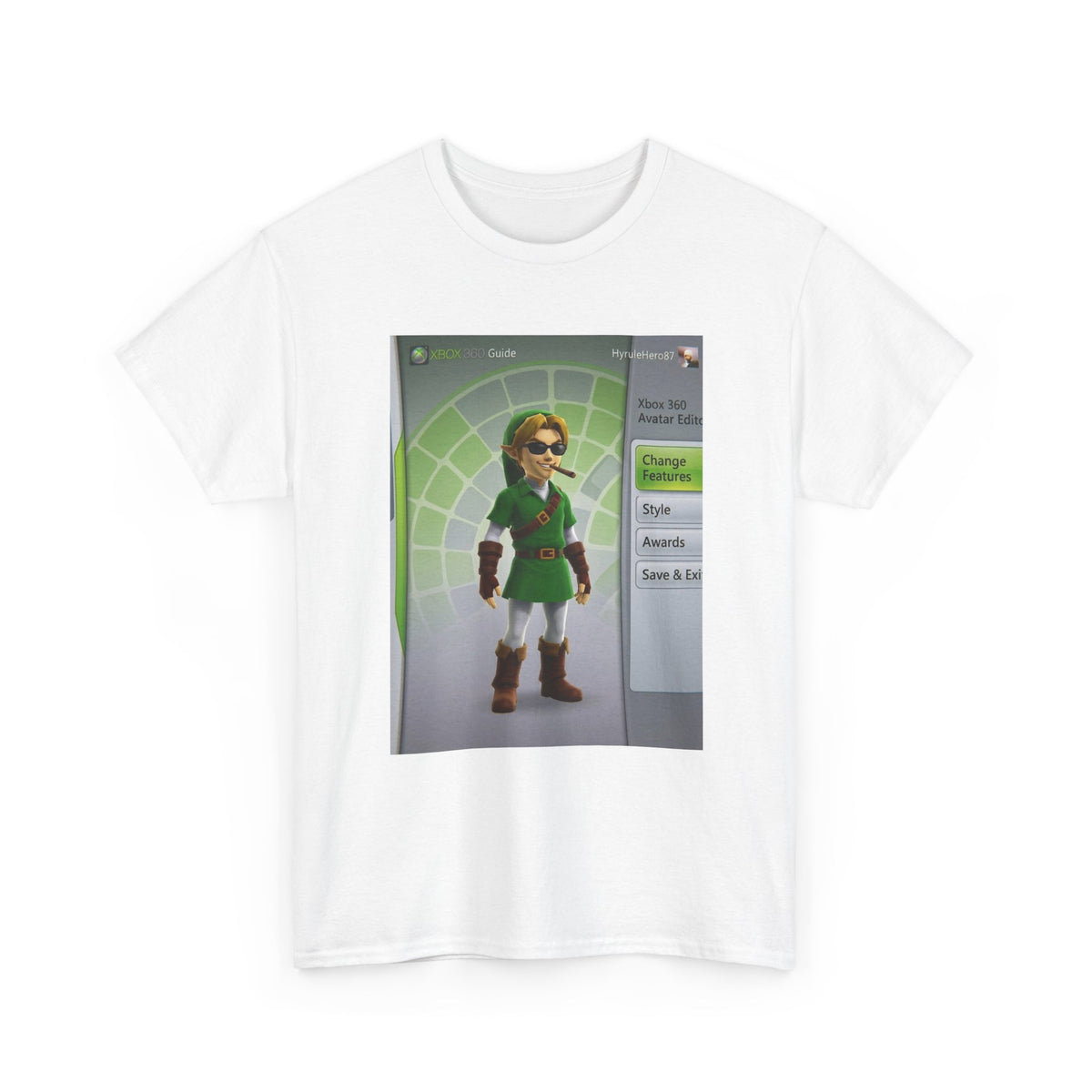 Cool Link Avatar Smoking Cigar Tee