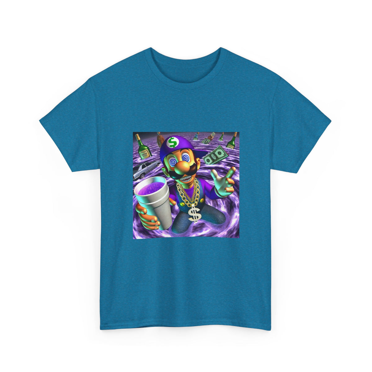 Digital Drip II Abstract Print Tee
