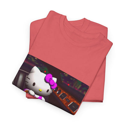 Hello Kitty Pouring Lean In Car Tee