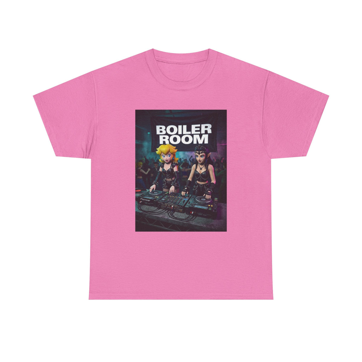 Princess Peach and Dark Peach DJing Tee