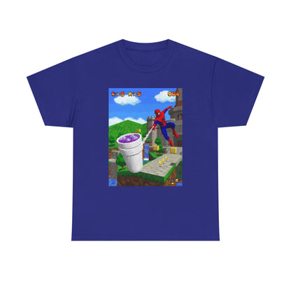 Spidey Swings With Lean In Mario World Tee