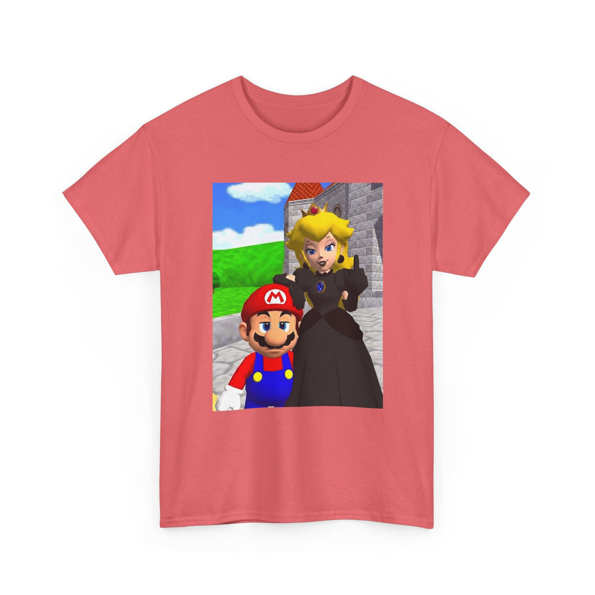 Princess Peach Flipping The Bird Tee