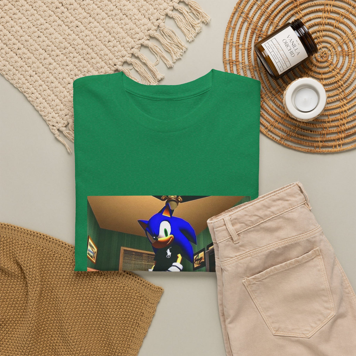 Swagged Out Sonic Chillin' In The Crib