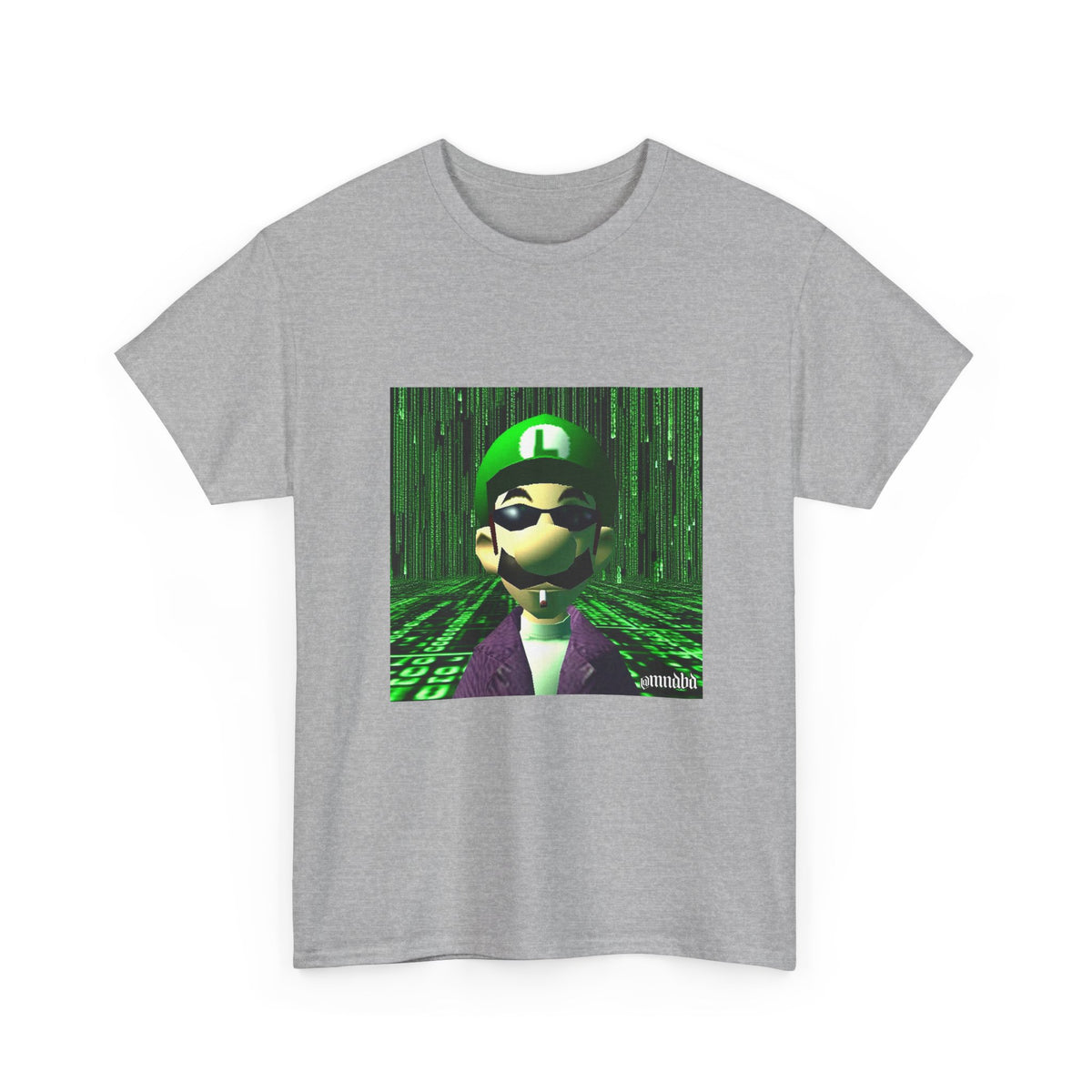 Matrix Luigi Smoking In The Glitch