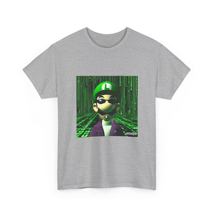 Matrix Luigi Smoking In The Glitch